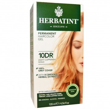 Herbatint Herbal Haircolor Gel Permanent 10DR Light Copperish Gold