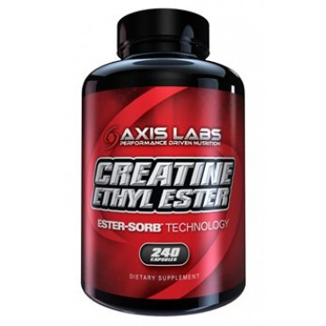 Creatine Ethyl Ester 750mg - Ester-Sorb Technology 240 Capsules Axis