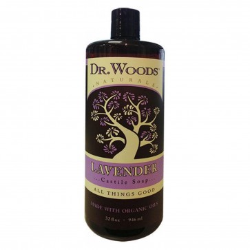 All Natural Eco-Friendly Castile Soap Soothing Lavender by Dr. Woods