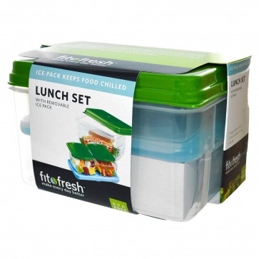 Fit & Fresh Lunch Set, with Removable Ice Pack