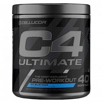 Cellucor C4 Ultimate Pre-Workout Icy Blue Razz 40 Servings (760 grams)