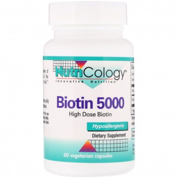 Nutricology Biotin 5000 60 Vegicaps