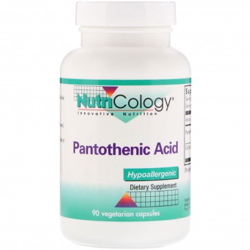 Nutricology Pantothenic Acid 90 Vegicaps