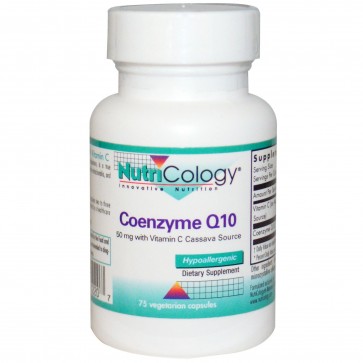 Nutricology Coenzyme Q10 50Mg 75 Vegicaps