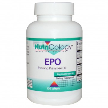 Nutricology Epo Evening Primrose Oil 120 Softgels