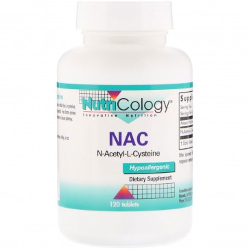Nutricology N-Acetyl-L-Cysteine 120 Tablets