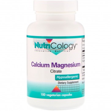 Nutricology Calcium Magnesium Citrate 100 Vegicaps