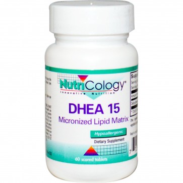 Nutricology Dhea 15Mg Sust Release 60 Tablets