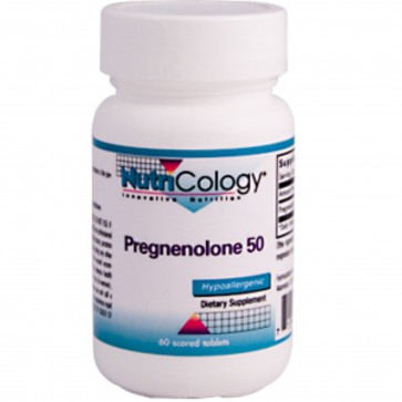 Nutricology Pregnenolone 50 Mg 60 Tablets