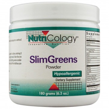 NutriCology- SlimGreens Powder- 180 Grams 6.3 oz