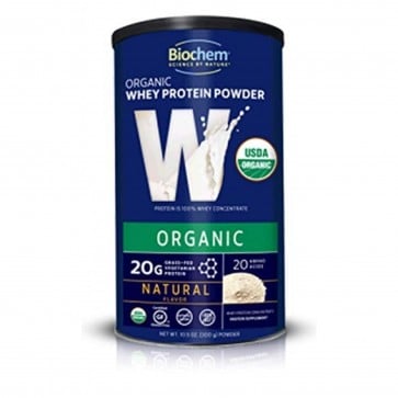 Biochem 100% Whey Protein Organic Natural 10.5 oz