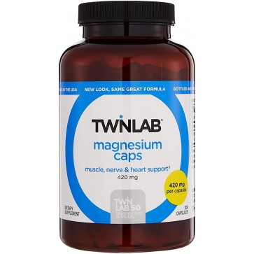 Twinlab Magnesium Caps 420 mg 200 Capsules