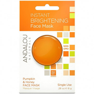 Andalou Naturals Instant Brightening Pumpkin & Honey Face Mask Pod 0.28 OZ Single Use