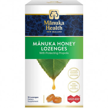 Manuka Health Manuka Honey MGO 400 15 Lozenges