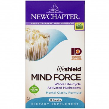 New Chapter LifeShield Mind Force 60 Capsules