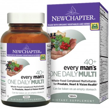 New Chapter Every Man's One Daily 40+ Multivitamin 96 Tablets 