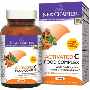 New Chapter Activated C Food Complex 90 Vegetarian Tablets