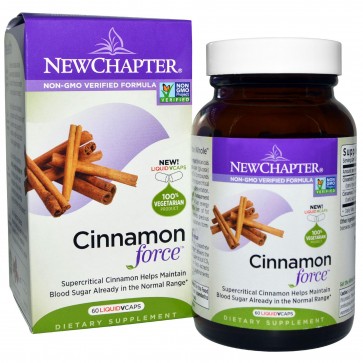 New Chapter Cinnamon Force 60 Veggie Capsules