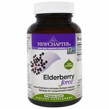 New Chapter Elderberry Force 30 Veggie Capsules
