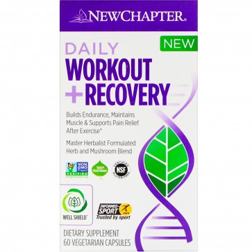 New Chapter Daily Workout +Recovery 60 Capsules