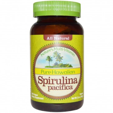 Nutrex All Natural Pure Hawaiian Spirulina Pacifica 5 oz powder