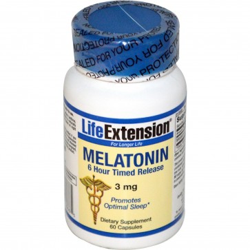 Life Extension Melatonin 3 mg 60 Capsules 