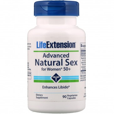 Life Extension Advanced Natural Sex For Women® 50 Plus 90 Vegetarian Capsules