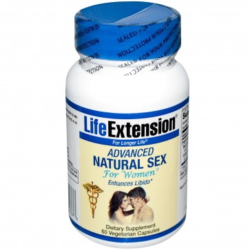 Life Extension Advanced Natural Sex for Women 60 Capsules