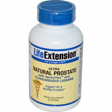 Life Extension Ultra Natural Prostate with ApresFlex 60 Softgels