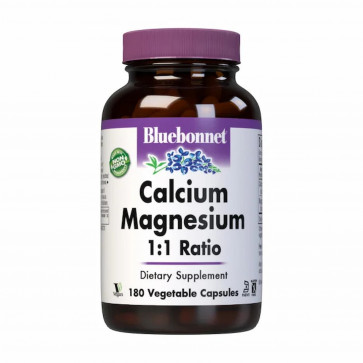 Bluebonnet Calcium Magnesium 1:1 180 Capsules