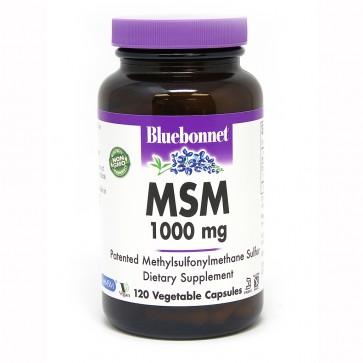 Bluebonnet MSM - 1,000 mg - 120 Vegetable Capsules