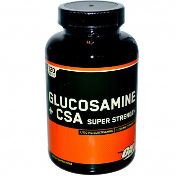 Optimum Nutrition Glucosamine Plus CSA Tabs Super Strength 120 Tabs