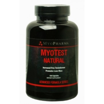 Myopharma MyoTest Natural Post Test 120 Capsules