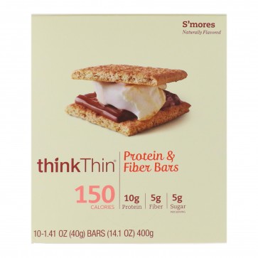 ThinkThin High Protein S'mores (10 Bars)