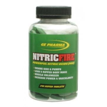 GE Pharma Nitric Fire NO 240 Tablets