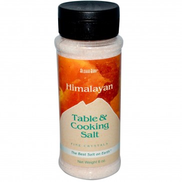 Aloha Bay Himalayan Table & Cooking Salt - 6 oz jar