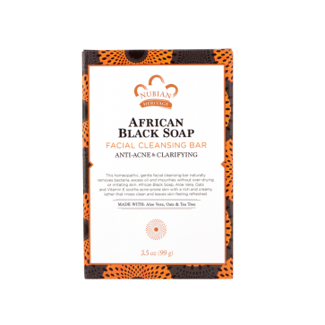 African Black Soap Facial Cleansing Bar Soap