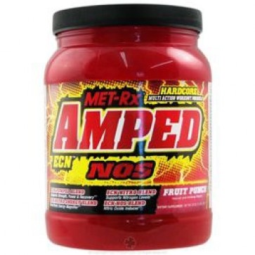 Amped ECN Fruit Punch by MetRX - with Amino Acid and Creatine to