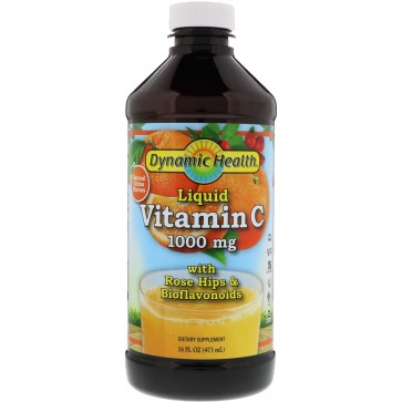 Dynamic Health Liquid Vitamin C Natural Citrus 1000 mg 16 fl oz