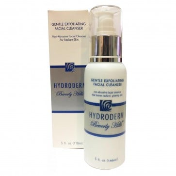 Hydroderm-Gentle Exfoliating Facial Skin Cleanser 5 oz