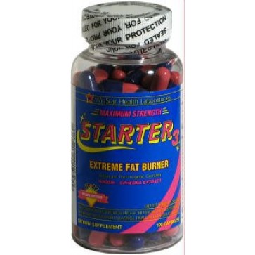 Starter 3 With Ephedra 100 Capsules by Winstar Health Labs 
