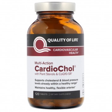 Quality of Life CardioChol with Plant Sterols and CoQ10 SR 120 Tablets