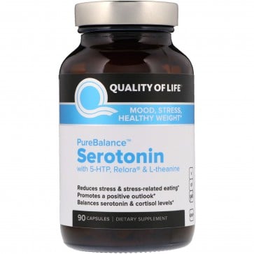 Quality Of Life PureBalance Serotonin 90 Vegetable Capsules