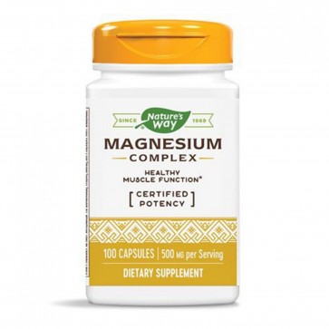 Magnesium Complex 500mg Nature's Way 100 Capsules