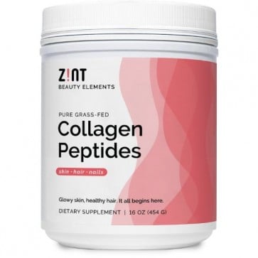 ZINT Pure Grass-Fed Collagen Peptides Powder 1 lb