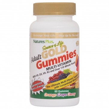 Natures Plus Source of Life Adult GOLD Multi-Vitamin Gummies