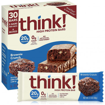 think! High Protein Bar Brownie Crunch 10 Bars