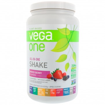 Vega One Protein All-in-One Nutritional Shake Mixed Berry 1 lb 14 oz / 850 g