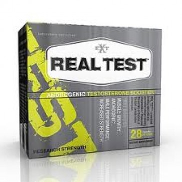 Ext Sports Real Test Androgenic Testosterone Booster, 28 Capsules