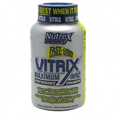 Nutrex Vitrix Natural Libido and Testoserone Enhancer 180 Capsules